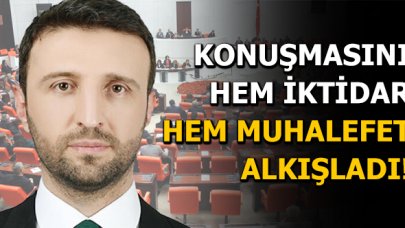 AK Parti Ankara Milletvekili Orhan Yegin’in Ankara Garı patlaması konuşmasına muhalefetten de alkış!