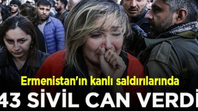 Kanlı saldırılarında 43 sivil can verdi