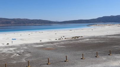 Salda Gölü'nün Beyaz Adalar kısmı ziyarete kapatıldı