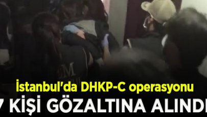 İstanbul'da DHKP-C operasyonu: 7 gözaltı