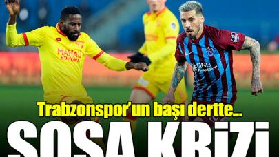 Trabzonspor'da Sosa krizi!