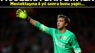 Muslera'dan bir ilk