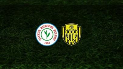 Çaykur Rizespor MKE Ankaragücü canlı izle! İnternetten izle link Bein Sports 1 canlı izle