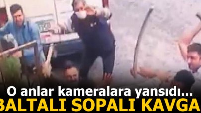 Avcılar'da baltalı sopalı kavga