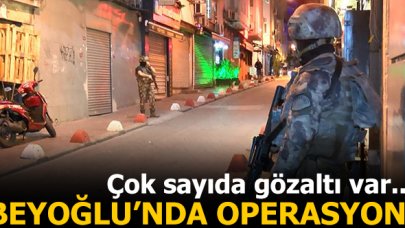 Beyoğlu'nda 'Çukur' isimli uyuşturucu operasyonu! Çok sayıda gözaltı var