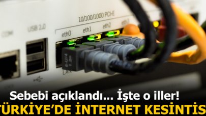 Türkiye'de internet kesintisi! 20 Ekim Salı internet ne zaman gelecek Türk Telekom, Türksat Kablonet, Turknet ve Vodafone