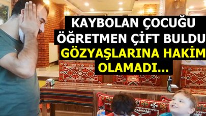 Sultangazi'de kaybolan çocuğu öğretmen çift buldu