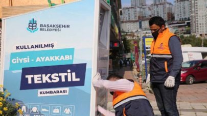 Başakşehir’de tekstil atıkları sosyal yardıma dönüşüyor