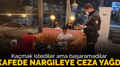 Başakşehir'deki kafede nargile içenlere ve mekan sahibine ceza yağdı