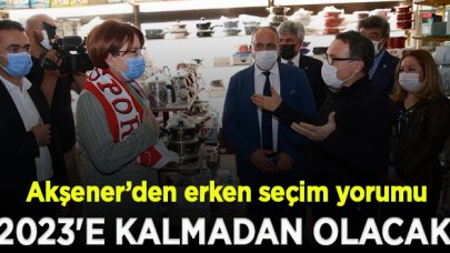 Akşener: Kılıçdaroğlu doğru yere ateş etti