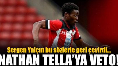 Yalçın'dan Nathan Tella'ya izin çıkmadı