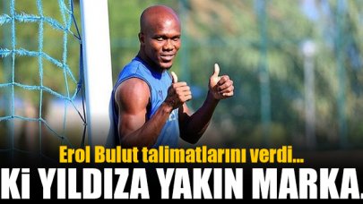 Erol Bulut'tan Trabzonspor'un iki yıldızına yakın markaj