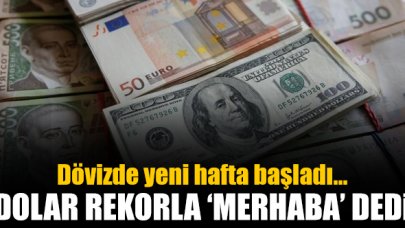 Dolar haftaya rekorla başladı! 26 Ekim Pazartesi dolar ve euro fiyatları