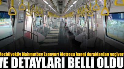 Mecidiyeköy Mahmutbey Esenyurt Metrosu hangi duraklardan geçiyor? M7 metro durakları ve entegre olduğu hatlar