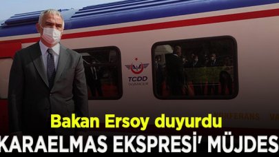 Bakan Ersoy'dan 'Karaelmas Ekspresi' müjdesi