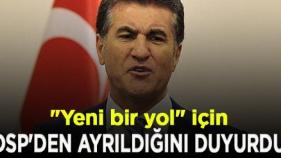 Mustafa Sarıgül DSP'den ayrıldı