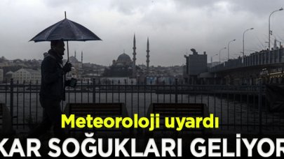 Meteoroloji uyardı; Kar soğukları geliyor