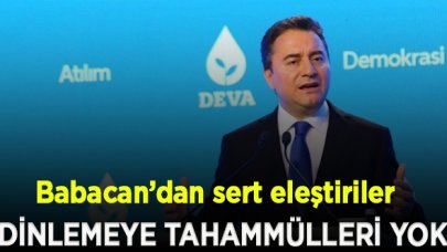 Babacan: Demokrasiyi, hukuku, adaleti ve ekmeği askıya aldılar