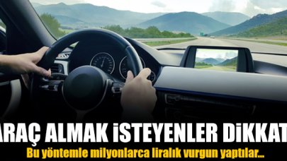 Araç almak isteyenler dikkat! Kopya site ile 2 milyon liralık vurgun