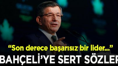 Davutoğlu: Bahçeli korkudan bize saldırıyor