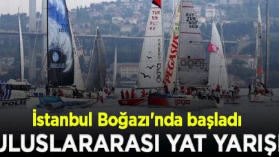 İstanbul Boğazı'nda Cumhurbaşkanlığı Uluslararası Yat Yarışı