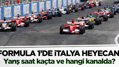 Formula 1 (F1) İtalya Imola Grand Prix'i (GP) yarışı canlı izle - İtalya GP izle