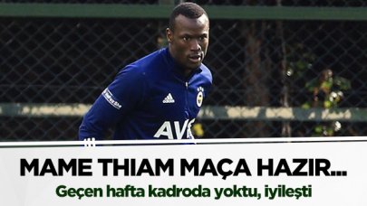 Mame Thiam Antalyaspor'a hazır