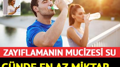 Zayıflamanın 'mucizesi' su