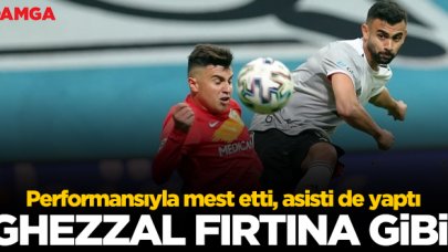 Ghezzal fırtına gibi