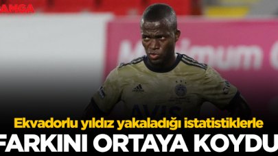 Enner Valencia istatistiklerle farkını ortaya koydu