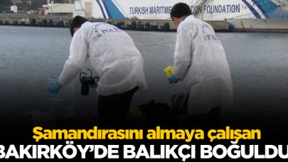 Şamandırasını almak isteyen balıkçı boğuldu