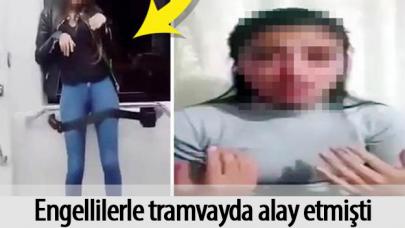 Engellilerle alay eden öğrenciden özür videosu