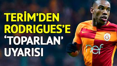 Rodrigues'e Terim'den 'toparlan' uyarısı