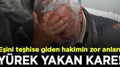 Eşini teşhise geldİ... İzmir Bölge İdare Mahkemesi Hakimi Mehmet Kaplan'ın zor anları