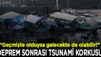 İzmir depremi sonrası tsunami korkusu! Geçmişte olduysa gelecekte de olabilir