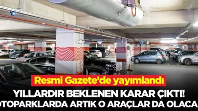 LPG'li araçlar otoparklara girebilecek!