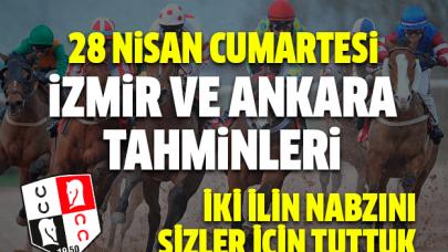 28 Nisan 2018 Cumartesi Ankara ve İzmir At Yarışı Tahminleri - Altılı Ganyan Bülteni Bu Sayfada