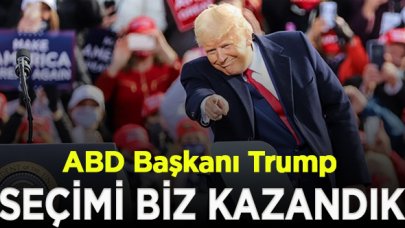 ABD Başkanı Trump: Biden'ın bizi yakalaması imkansız!  Seçimi biz kazandık