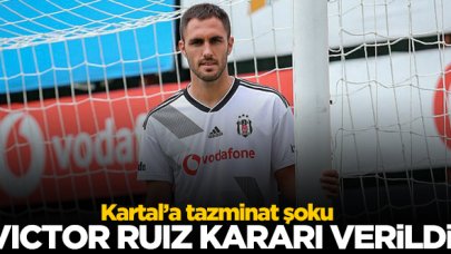 Beşiktaş'a tazminat şoku! FIFA, Victor Ruiz kararını verdi