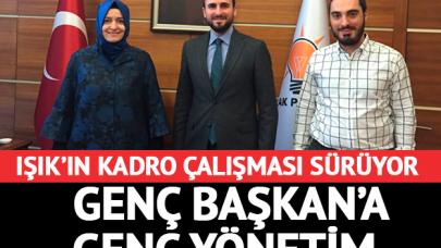 Genç Başkan’a genç yönetim