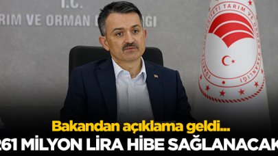 Bakan Pakdemirli: 564 projeye 261 milyon lira hibe sağlanacak