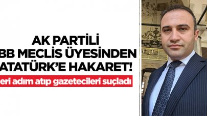 AK Parti Esenyurt ve İBB Meclis Üyesi Hamdullah Arvas Atatürk'e 'put' dedi!