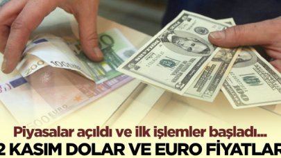 12 Kasım Perşembe dolar ve euro kaç lira? Döviz alış ve satış fiyatları