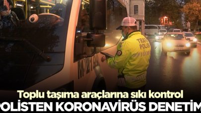 İstanbul'da toplu taşıma araçlarına denetim