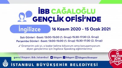 İBB Gençlik Ofislerinde eğitim program başlıyor