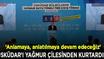 İmamoğlu: Üsküdar'ı yağmur çilesinden kurtardık