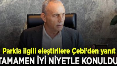 Küçükçekmece Belediye Başkanı Çebi, tepki çeken parkla ilgili konuştu: Fazla insafsız buluyorum