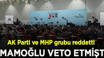 AK Parti ve MHP'liler İstanbul’u depreme hazırlayacak düzenlemeyi reddetti