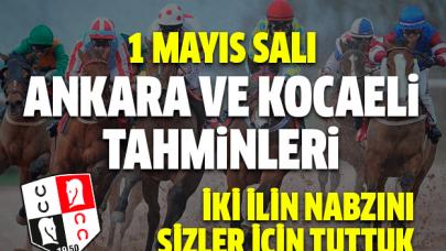 1 Mayıs 2018 Salı Ankara ve Kocaeli At Yarışı Tahminleri | Altılı Ganyan Tahminleri