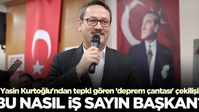 Başakşehir Belediye Başkanı Yasin Kartoğlu'ndan tepki gören 'deprem çantası' çekilişi